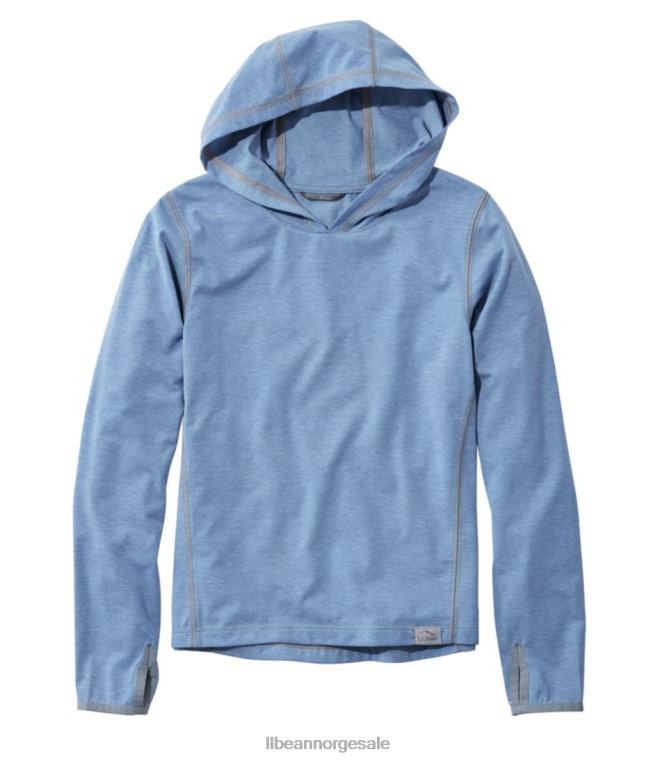 barn insekt skjold hettegenser 24VDH3284 L.L.Bean fiske baltisk blå