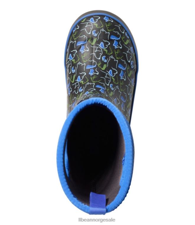 barn bogs klassiske støvler 24VDH1216 L.L.Bean fottøy sorte multi kjæledyr