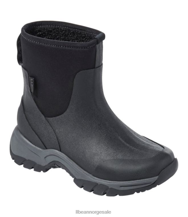 barn helårs gummistøvler 24VDH5213 L.L.Bean fottøy svart