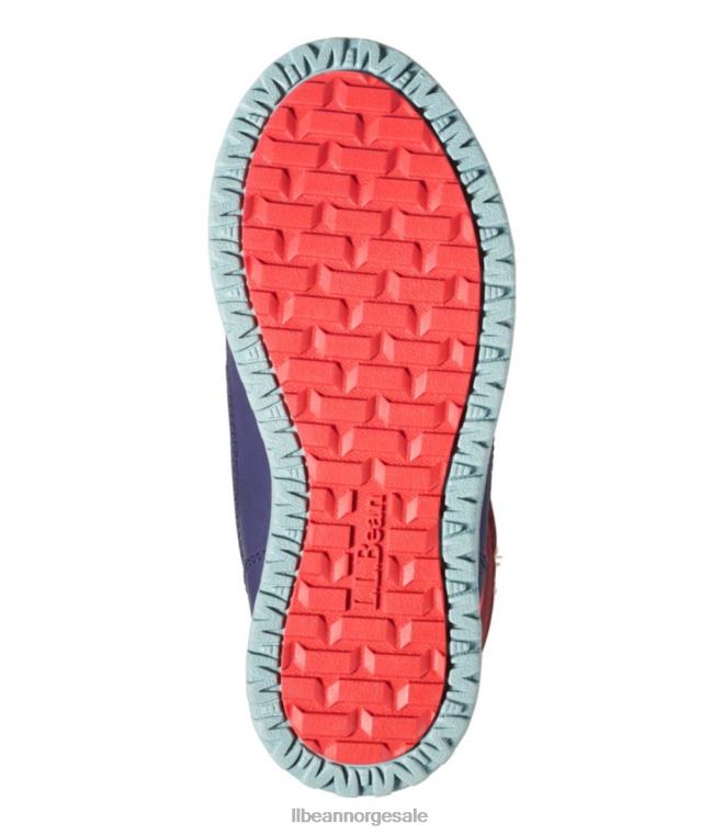 barn ultralette snøstøvler 24VDH1178 L.L.Bean fottøy natt/oransje