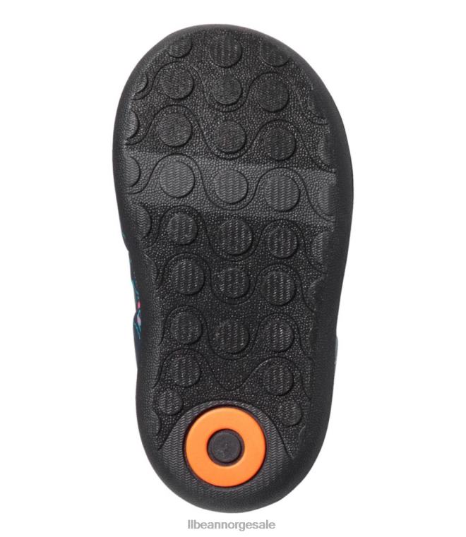 barn babymyrer 24VDH1213 L.L.Bean fottøy blekkblå multi kjæledyr