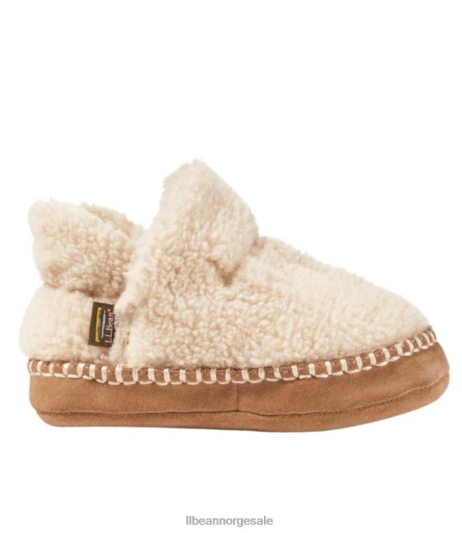 barn koselige tøffelsko 24VDH1097 L.L.Bean fottøy naturlig