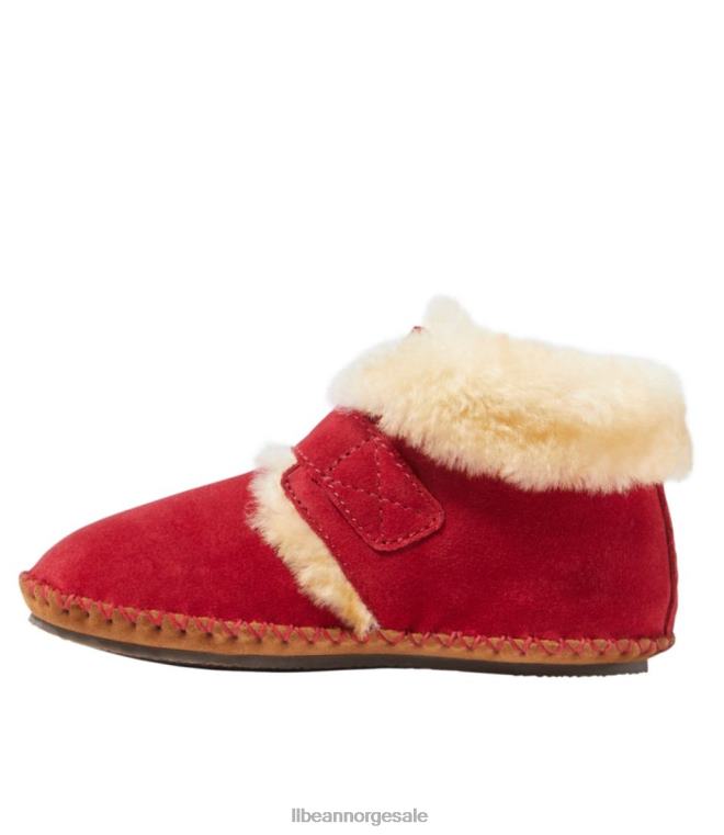 barn småbarns ondskapsfulle tøfler 24VDH3816 L.L.Bean fottøy brun