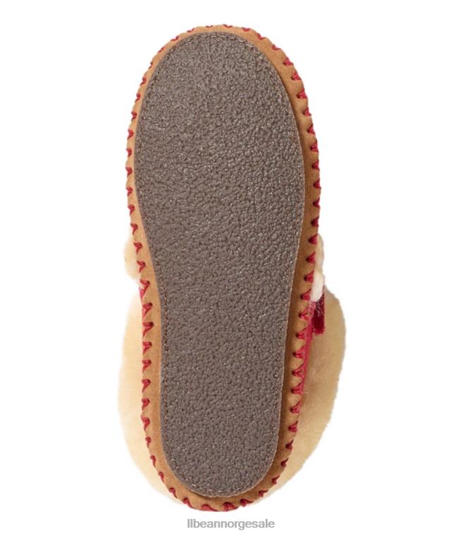 barn småbarns ondskapsfulle tøfler 24VDH3816 L.L.Bean fottøy brun