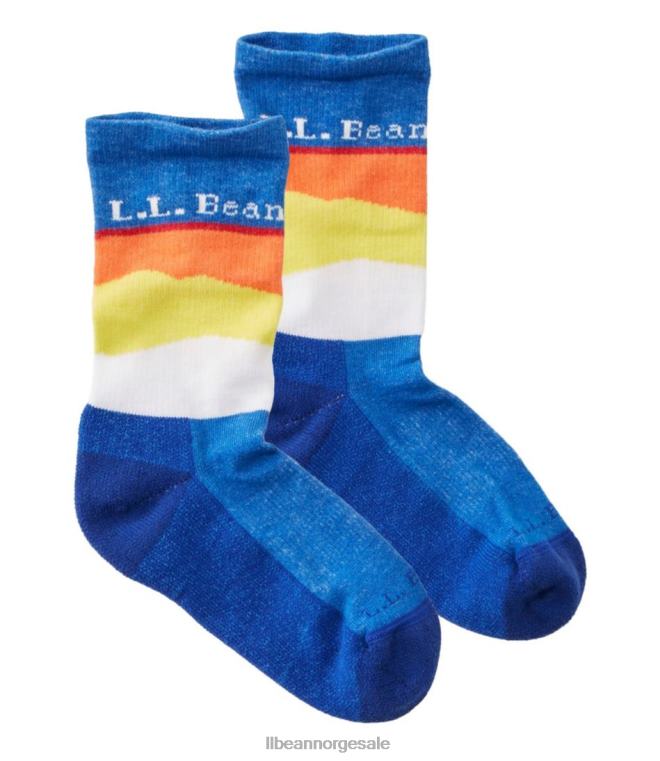 barn campingsokker 24VDH778 L.L.Bean fottøy dyp safir