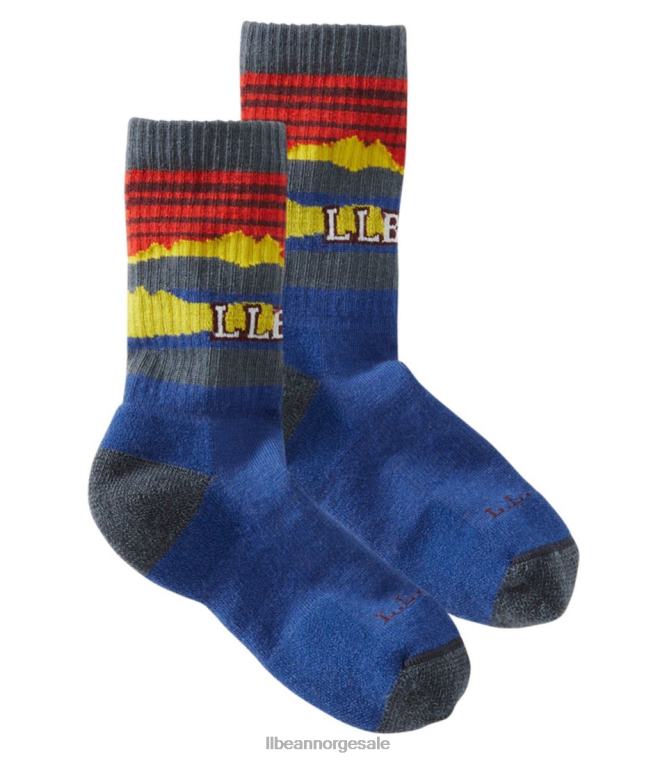 barn katahdin sokker 24VDH3812 L.L.Bean fottøy havblått