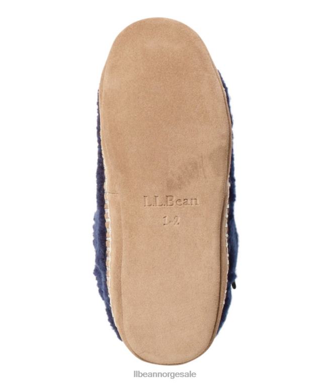 barn koselige tøffelsko 24VDH3808 L.L.Bean fottøy naturlig