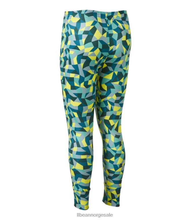 barn ond, varmt middels langt undertøy 24VDH5044 L.L.Bean klær villaks flower power