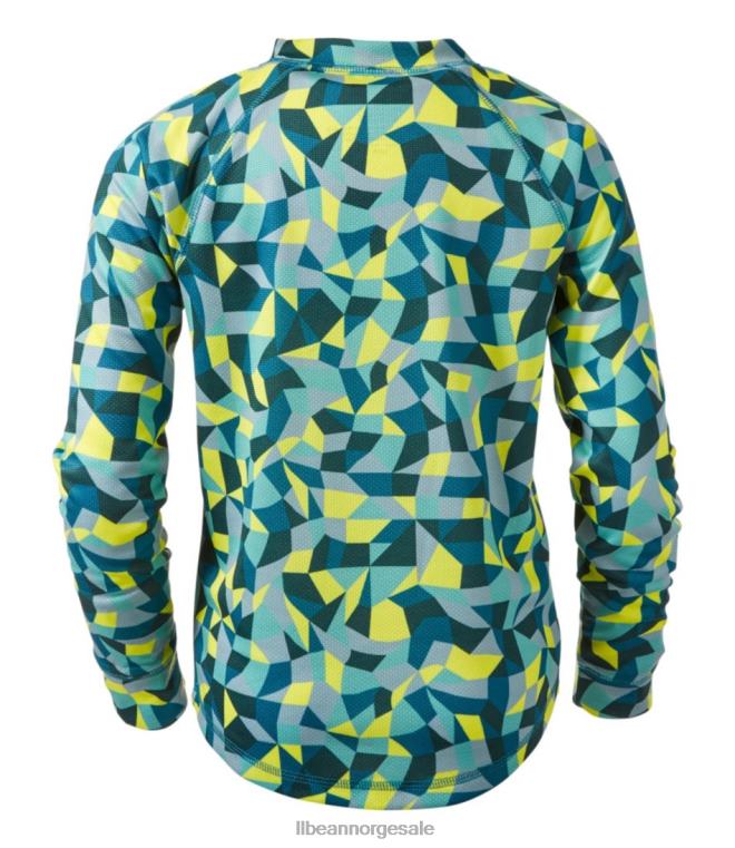 barn ond, varmt middels langt undertøy 24VDH5046 L.L.Bean klær villaks flower power