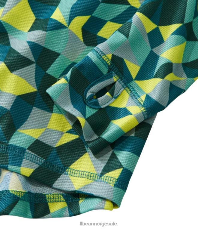barn ond, varmt middels langt undertøy 24VDH5046 L.L.Bean klær villaks flower power