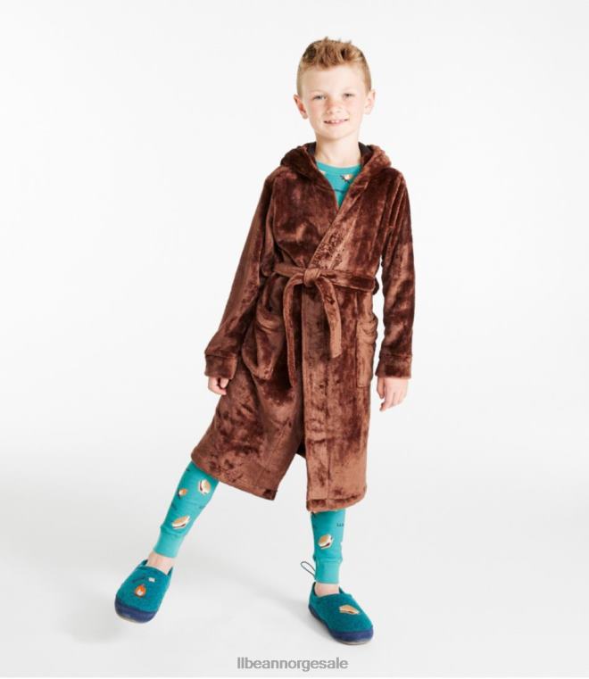 barn koselig dyrekappe 24VDH4955 L.L.Bean klær mørkt bygg