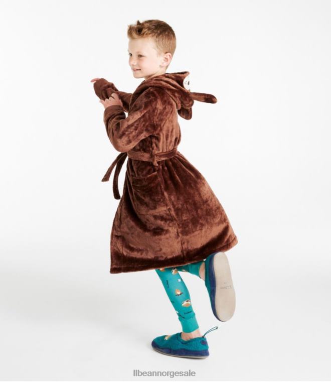 barn koselig dyrekappe 24VDH4955 L.L.Bean klær mørkt bygg