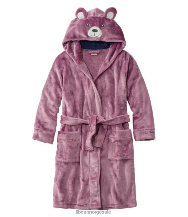 barn koselig dyrekappe 24VDH5952 L.L.Bean klær lilla bær