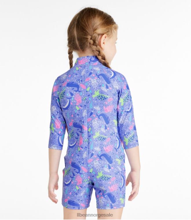 barn sol-og-surf-body 24VDH3371 L.L.Bean klær capri blå fisk