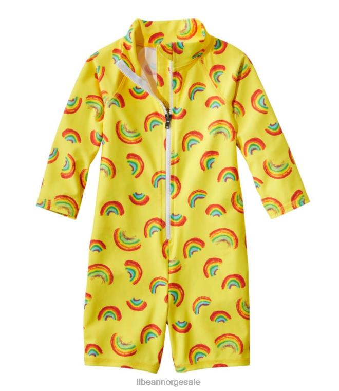 barn sol-og-surf-body 24VDH4928 L.L.Bean klær gul sol regnbue