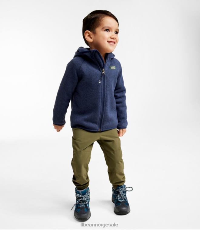 barn spedbarns- og genserfleece 24VDH4966 L.L.Bean klær lys marine
