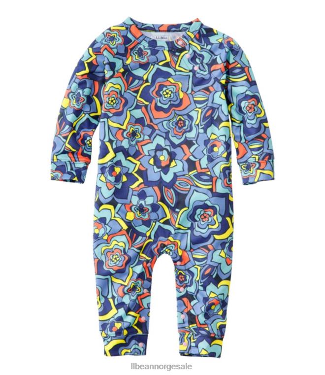 barn spedbarns onde varme undertøy 24VDH3050 L.L.Bean klær villaks flower power