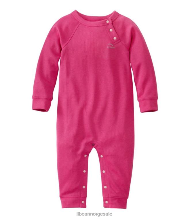 barn spedbarns onde varme undertøy 24VDH5056 L.L.Bean klær rosa bær