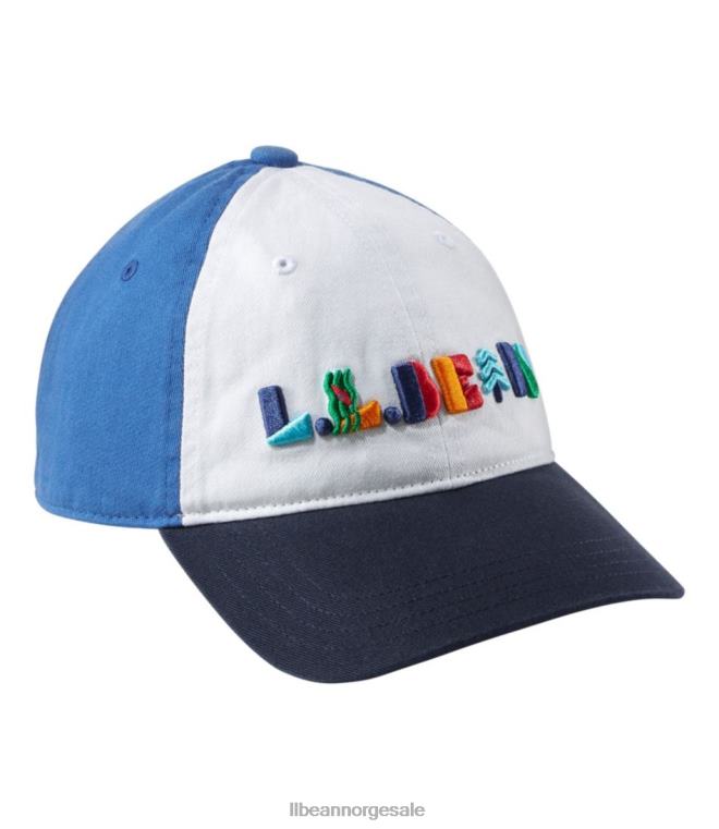 barn baseballhatt i bomull 24VDH3385 L.L.Bean klær seilduk