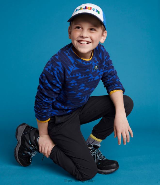 barn baseballhatt i bomull 24VDH515 L.L.Bean klær ekte fiolett