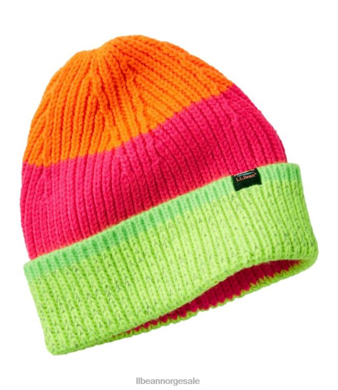 barn lue 24VDH3023 L.L.Bean klær neon/reflekterende
