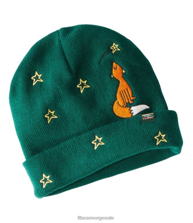 barn lue 24VDH3024 L.L.Bean klær leirgrønne stjerneskudd