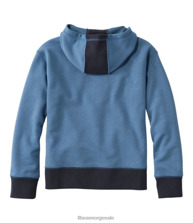 barn athleisure hettegenser 24VDH904 L.L.Bean klær måneskinnsblå