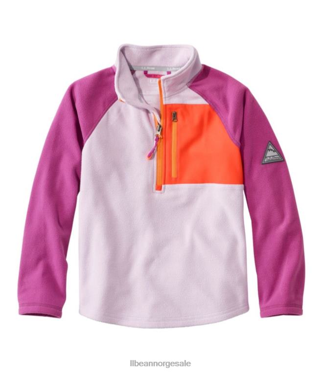 barn fitness fleece 24VDH4684 L.L.Bean klær lavendelis/villaster