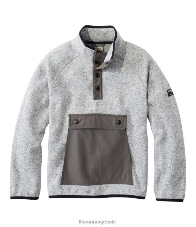 barn genser fleece 24VDH3038 L.L.Bean klær tinn
