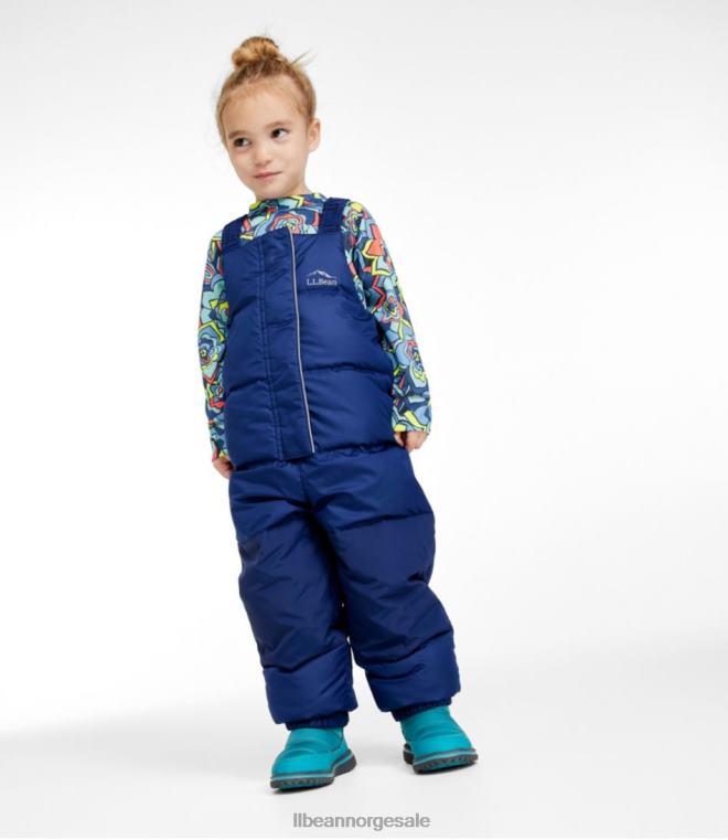 barn spedbarns- og snøsmekker 24VDH125 L.L.Bean yttertøy oransje