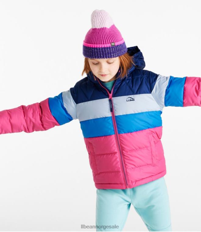 barn dunjakke 24VDH3702 L.L.Bean yttertøy gul sitron