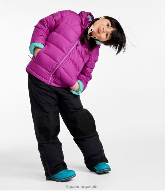 barn dunjakke 24VDH5142 L.L.Bean yttertøy mørk furu