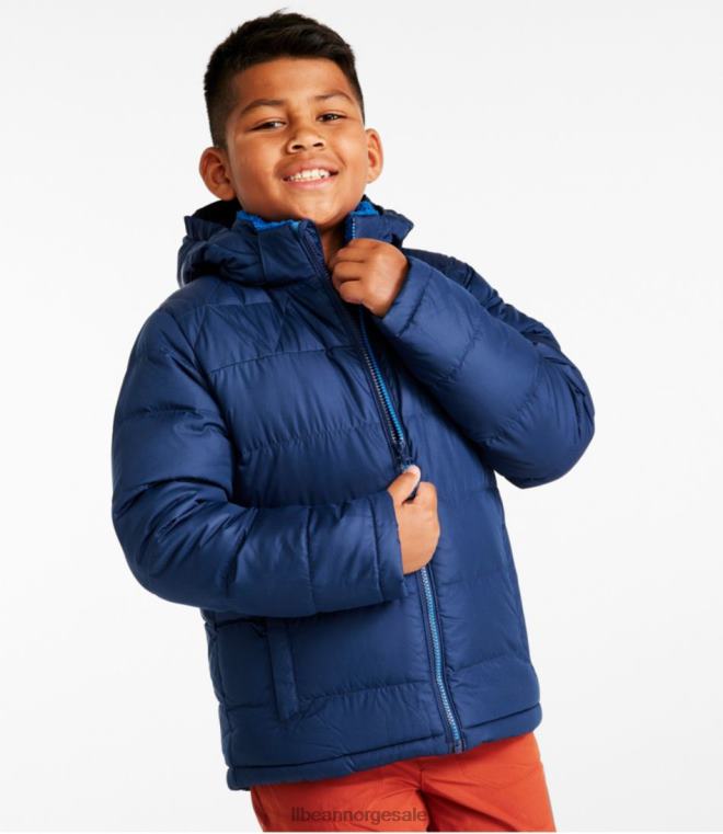 barn dunjakke 24VDH5142 L.L.Bean yttertøy mørk furu