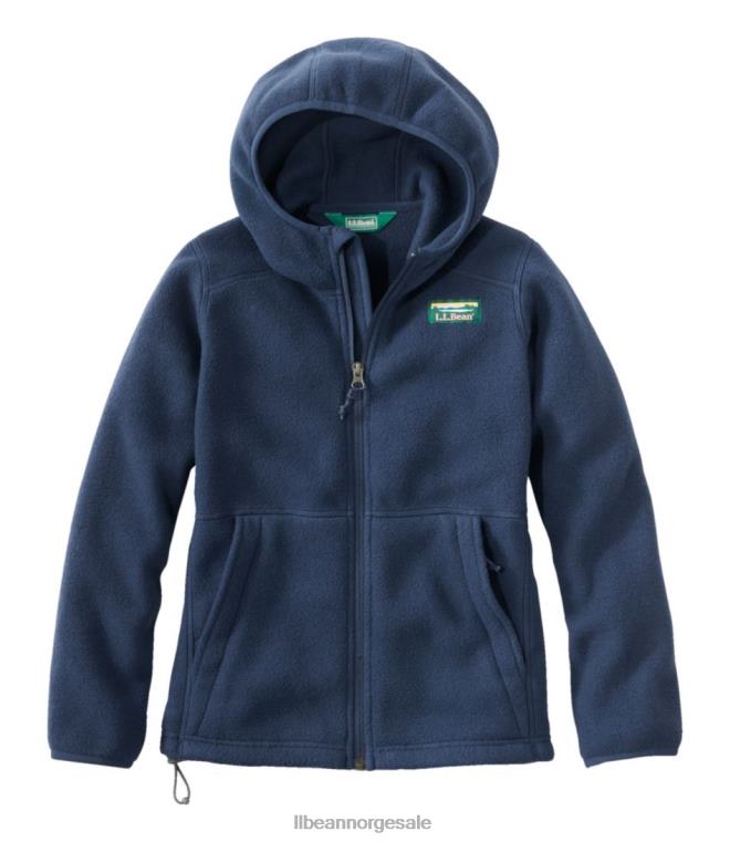 barn fjell klassisk fleece 24VDH487 L.L.Bean yttertøy nautisk marine