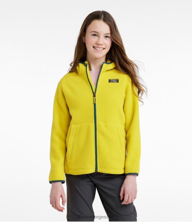 barn fjell klassisk fleece 24VDH487 L.L.Bean yttertøy nautisk marine