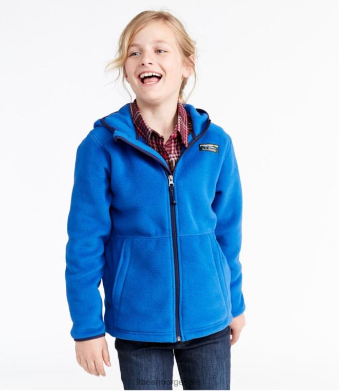 barn fjell klassisk fleece 24VDH487 L.L.Bean yttertøy nautisk marine