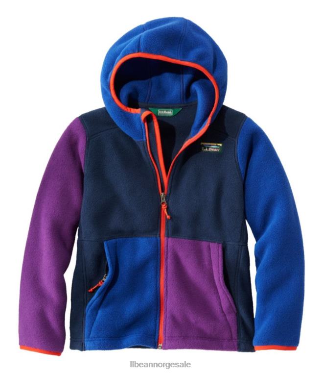 barn fjell klassisk fleece 24VDH908 L.L.Bean yttertøy nautisk marine