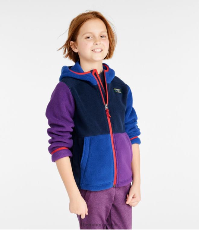 barn fjell klassisk fleece 24VDH908 L.L.Bean yttertøy nautisk marine
