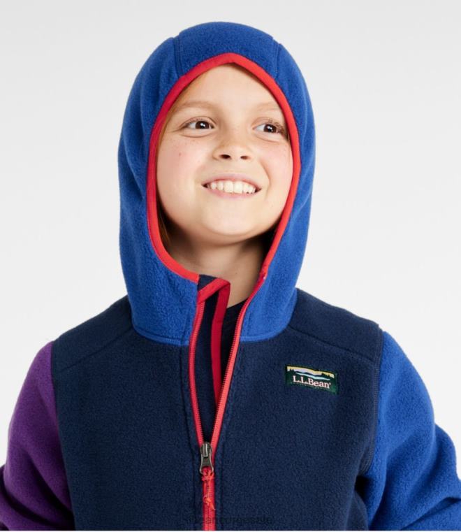 barn fjell klassisk fleece 24VDH908 L.L.Bean yttertøy nautisk marine