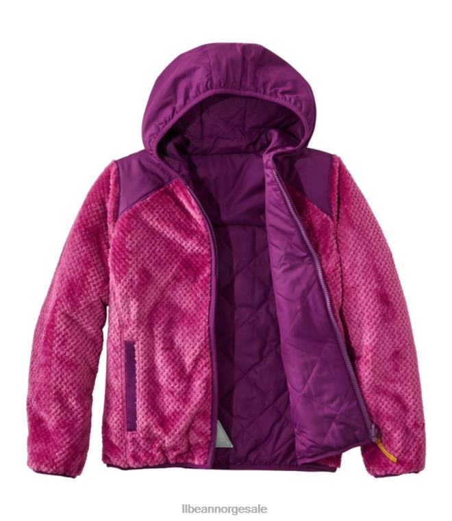 barn fjellbundet vendbar jakke 24VDH5113 L.L.Bean yttertøy karbon marine/kleberstein