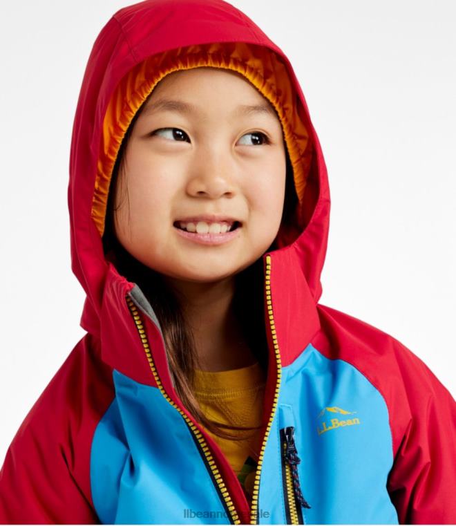 barn fleecefôret 3-i-1 jakke 24VDH882 L.L.Bean yttertøy skogskygge/plengrønn