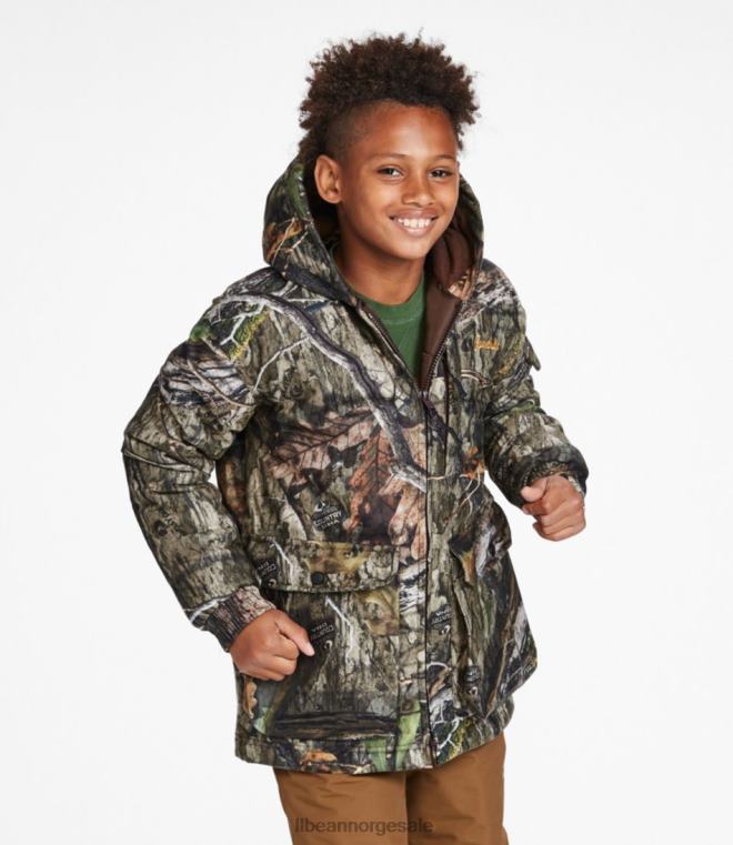 barn gamehide tundra jaktjakke 24VDH944 L.L.Bean yttertøy mosegrodd eik country dna
