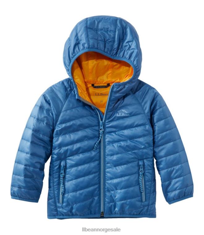 barn primaloft packaway hettejakke 24VDH3673 L.L.Bean yttertøy marine blå