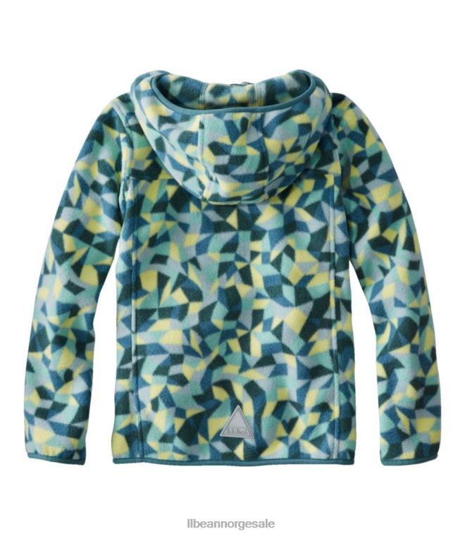 barn retro fjell klassisk fleecejakke 24VDH5119 L.L.Bean yttertøy vintage indigo camo print