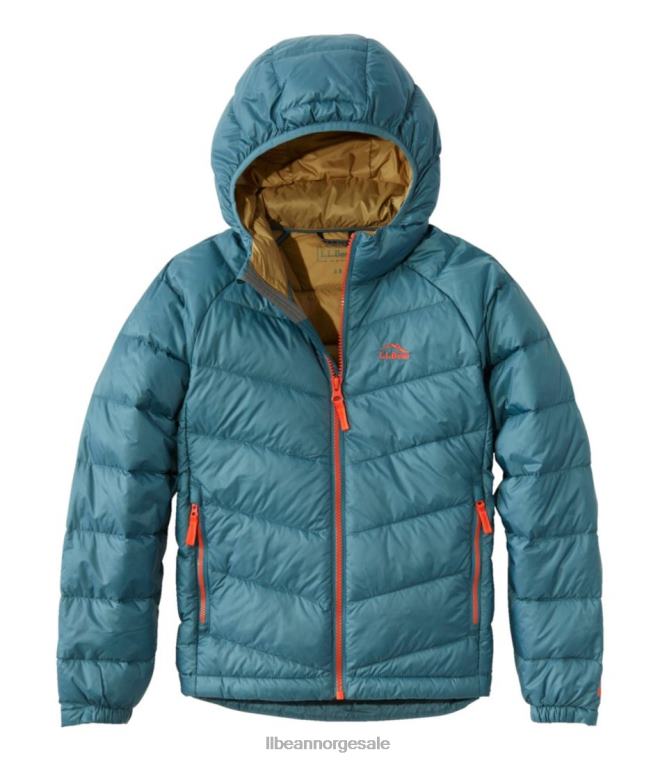 barn ultralett 650 dunjakke 24VDH6079 L.L.Bean yttertøy storm krikkand