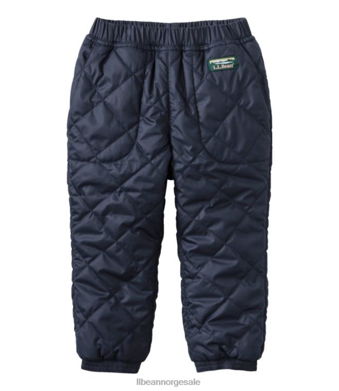 barn fjellbundne vendbare bukser 24VDH3685 L.L.Bean yttertøy karbon marine/kleberstein