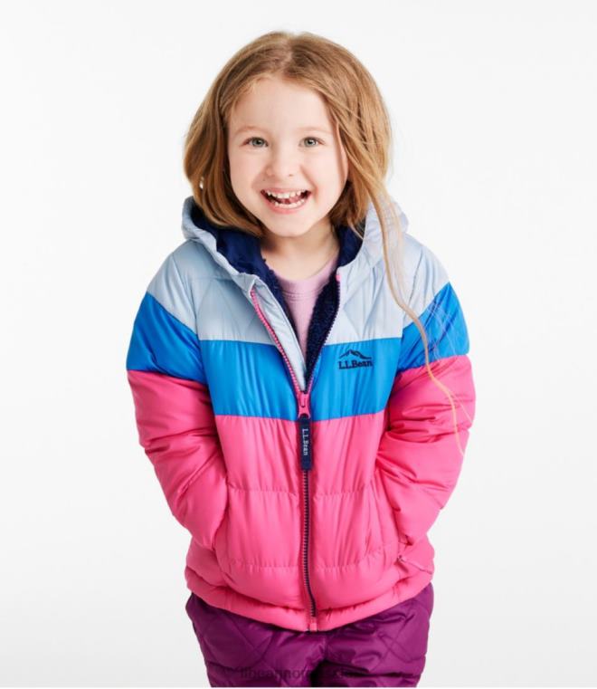 barn spedbarns- og dunjakke 24VDH3675 L.L.Bean yttertøy oransje