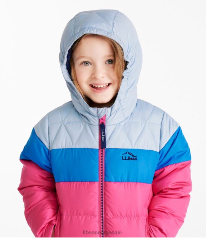 barn spedbarns- og dunjakke 24VDH3675 L.L.Bean yttertøy oransje