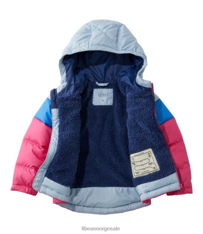 barn spedbarns- og dunjakke 24VDH3675 L.L.Bean yttertøy oransje