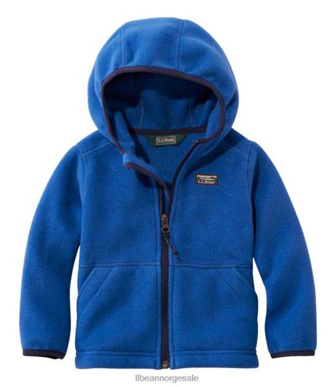 barn spedbarns- og fjellklassisk fleece 24VDH3413 L.L.Bean yttertøy dyp safir